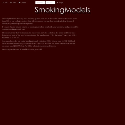 Smoking Models